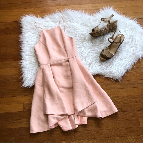 C/MEO Collective Dresses & Skirts - C/MEO Collective | High Neck Peachy Pink Dress XS